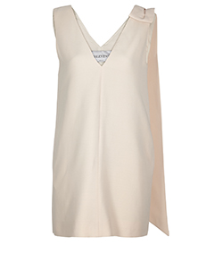 Valentino Bow Shoulder Dress, Wool/Silk, Pink, 8, 2*