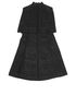 Valentino Embellished Perforated Mini Dress, back view