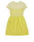 Valentino Lace Top Mini Dress, back view