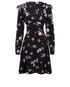 Valentino Printed Long Sleeve Dress, front view