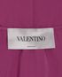 Valentino V Neck Micro Faille Puff Skirt Dress, other view