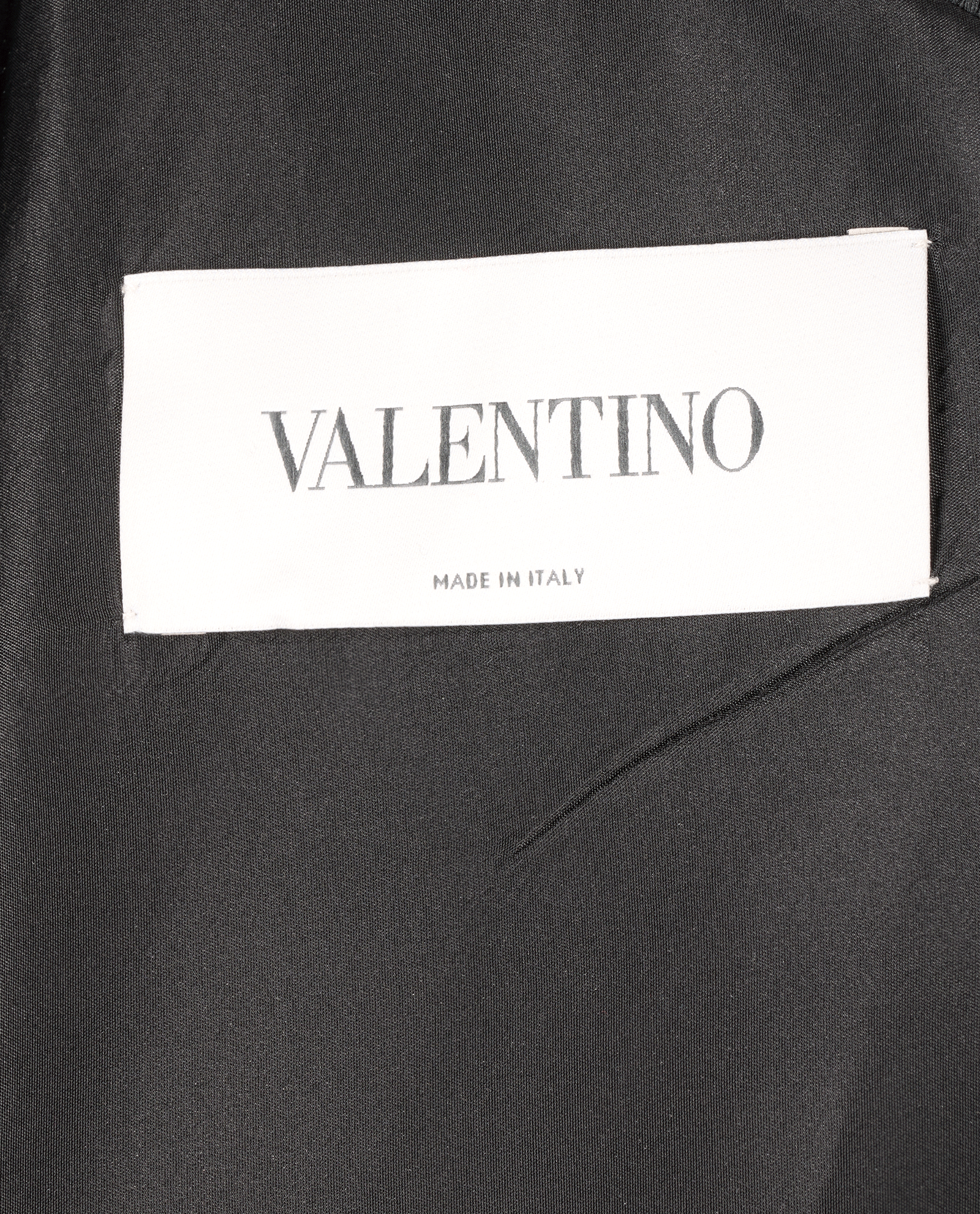 Valentino One Shoulder Frill Mini Dress, &pound;595, Clothing, Black, Cotton, Other view