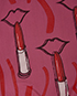 Valentino x Zandra Rhodes Lipstick Dress, other view