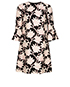 Valentino Floral Printed Dress, front view