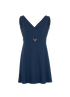 Valentino V Logo Mini Dress, front view