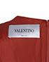 Valentino Burnt Orange Dress, other view
