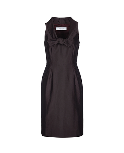 Valentino Sleeveless Front Bow Dress, front view