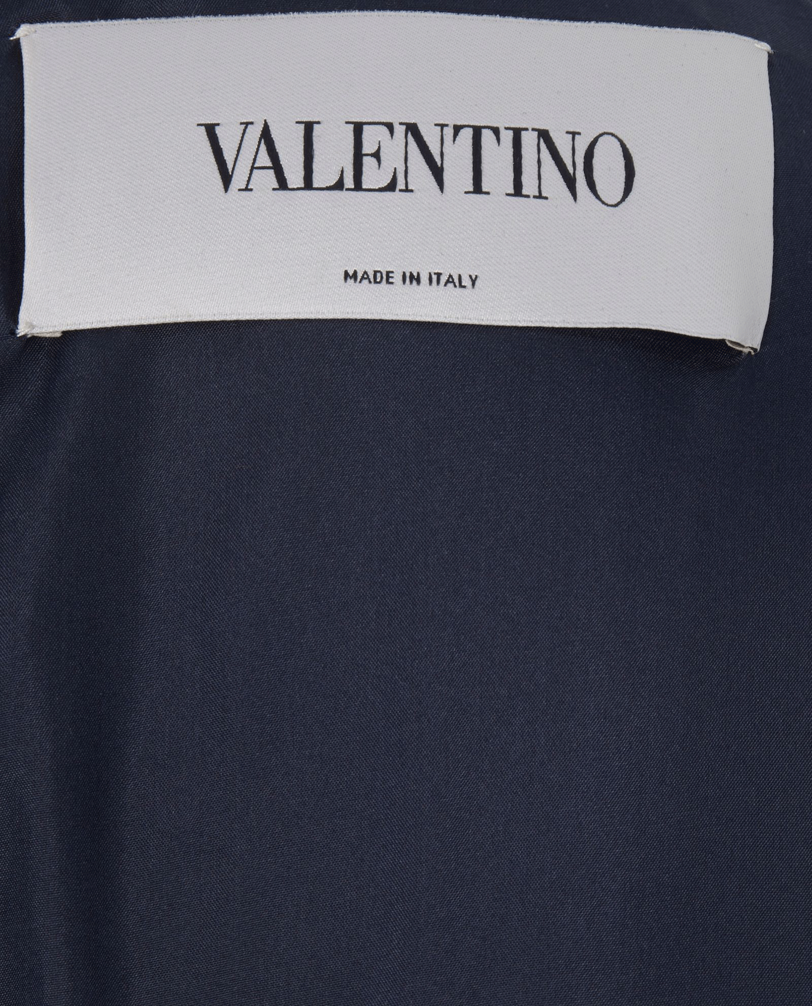 Valentino Embellished Midi Dress, &pound;280, Clothing, Navy, Wool, Other view