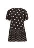 Red Valentino Polka Dot Shift Dress, front view