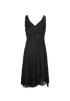 Versace Flower Silk Dress, front view