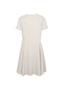 Versace Belted Medusa Dress, &pound;180, Clothing, White, Cotton, Back view