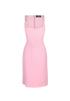 Versace Cocktail Dress, &pound;350, Clothing, Pink, Acetate, Front view