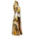 Versace Acantus Heritage Pleats Shirt Dress, side view