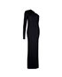 Vetements One Sleeve Knit Maxi Dress, front view