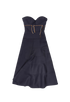 Victoria Beckham Sleeveless Midi Dress, front view