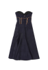 Victoria Beckham Sleeveless Midi Dress, back view