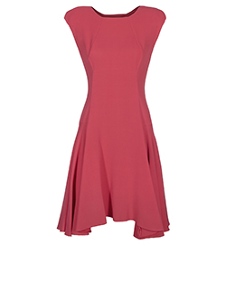 Victoria Beckham Skater Dress, Cotton, Pink, UK 12