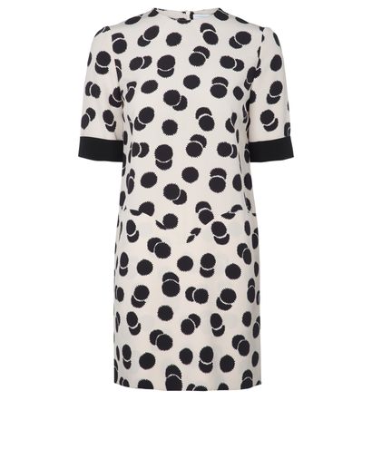 Victoria Beckham Spotted Shift Dress, front view