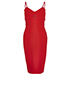 Victoria Beckham Fitted Zipped Dress, front view