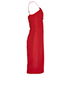 Victoria Beckham Fitted Zipped Dress, side view