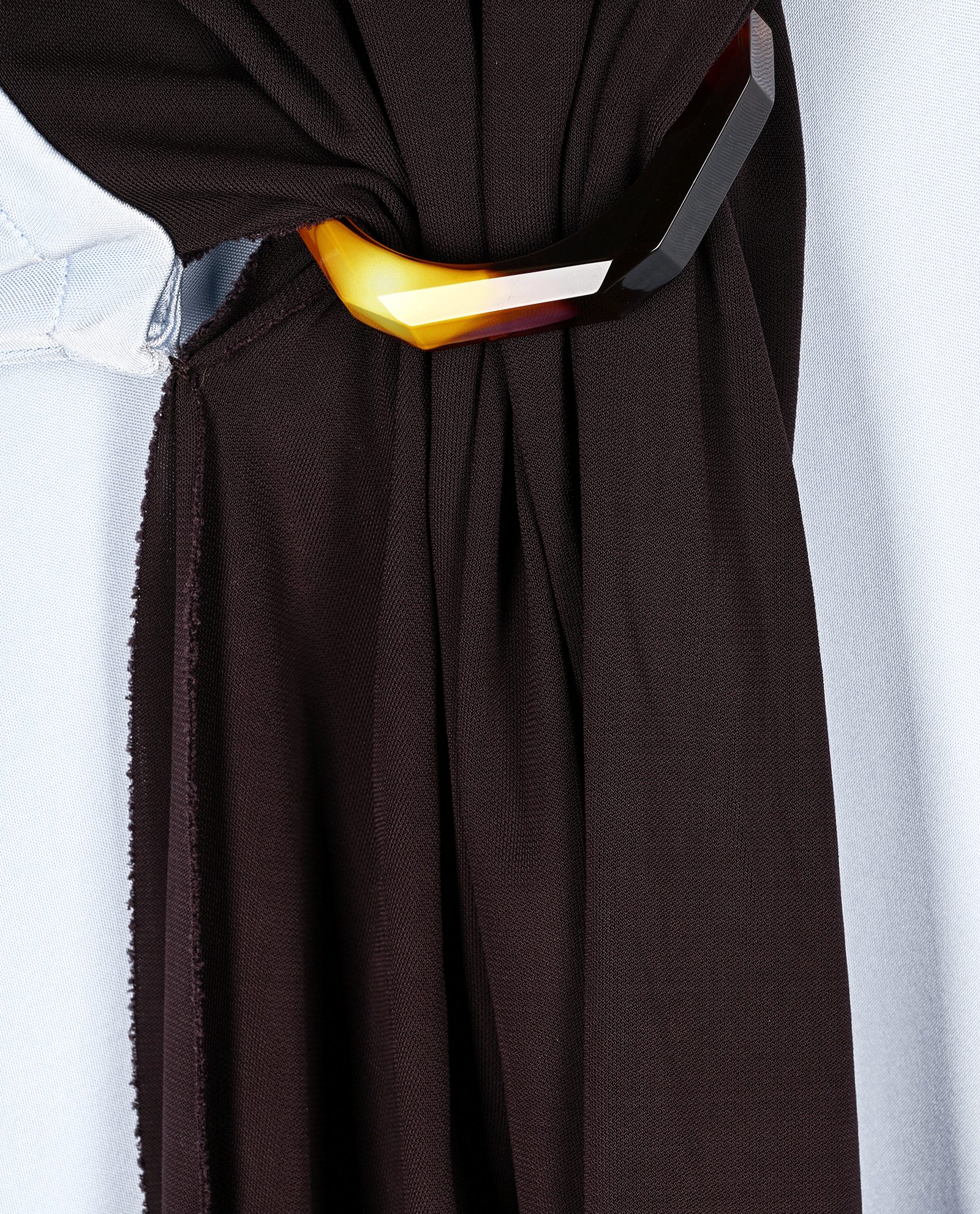 Victoria Beckham Cut Out Jersey Dress, &pound;250, Clothing, Blue/Burgundy, Viscose, Other view