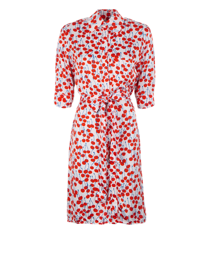 Victoria By Victoria Beckham Cherries Print Dress, front view