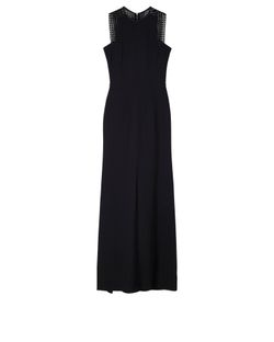 Victoria Beckham Evening Dress, Silk/Wool, Black, UK10, 3*