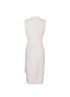 Victoria by Victoria Beckham Belted V Neck Dress, back view