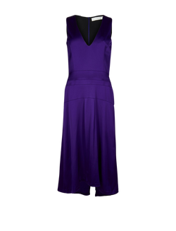 Victoria Beckham Maxi Dress, Viscose, Purple, UK 12, 2*
