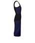 Victoria Beckham Sleeveless Fitted Panel Dress, side view