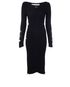 Off-White Ripped Knit Dress, front view