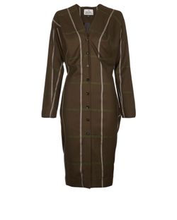 Vivienne Westwood Wilma Dress, Wool, Green,UK8,5*