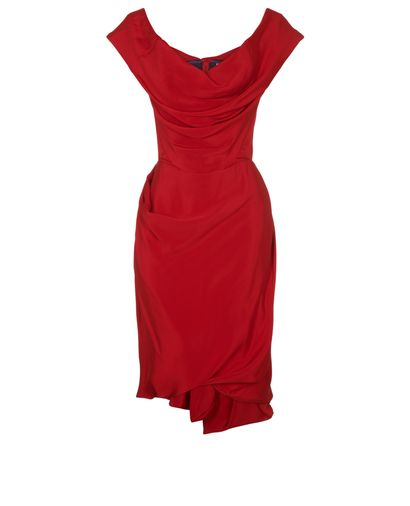 Vivienne Westwood Corset Draped Dress, front view
