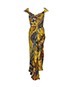 Vivienne Westwood Mustard Yellow Dress, back view