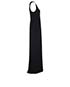 Yves Saint Laurent Full Length Halter Neck Dress, side view