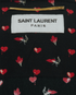 Saint Laurent Long Sleeve Mini Print Dress, other view