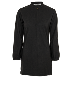 Saint Laurent Vintage Long Sleeve Dress, Wool, Grey, UK6, 2*