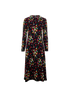 Saint Laurent Polka Dots Midi Dress, front view