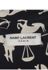 Yves Saint Laurent Zodiac Print Babydoll Dress, other view