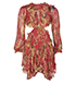Zimmerman Melody Cutout Mini Dress, front view