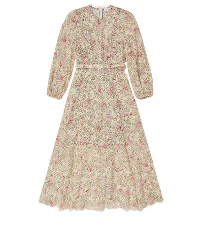 Zimmermann Ninety-six Belted Paisley Maxi Dress, front view