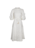 Zimmermann Lola Belted Embroidered Dress, front view