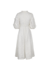 Zimmermann Lola Belted Embroidered Dress, back view