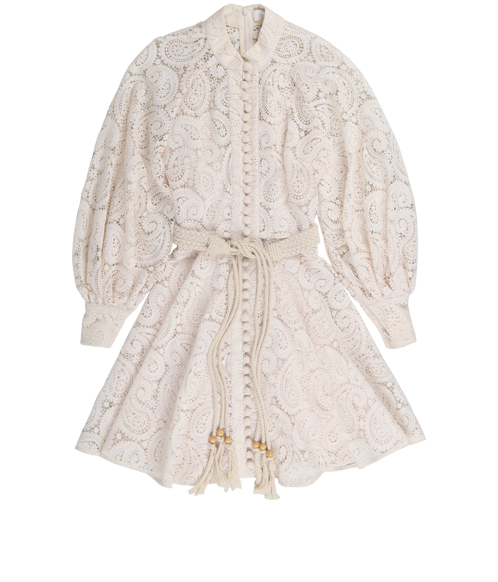Zimmermann Crochet Belted Dress, Dresses - Designer Exchange