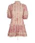 Zimmermann Frilly Pintucked Mini Dress, front view