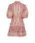 Zimmermann Frilly Pintucked Mini Dress, back view