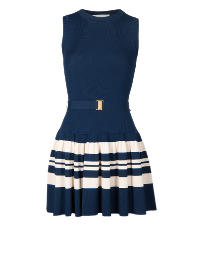 Zimmermann Acadian Stripe Mini Dress, front view
