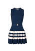 Zimmermann Acadian Stripe Mini Dress, front view