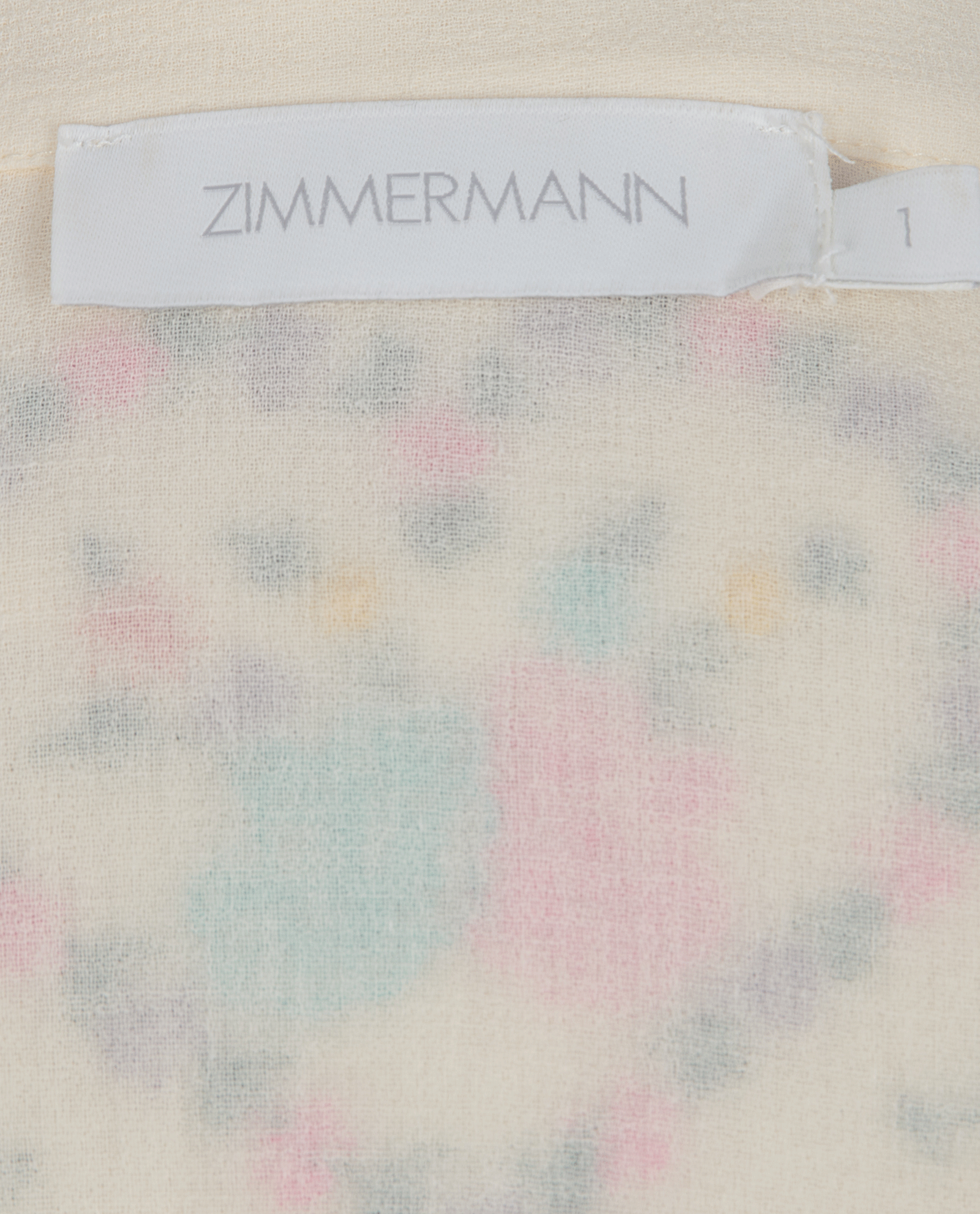 Zimmermann Embroidered Long-Sleeve Dress, &pound;180, Clothing, Cream, Cotton, Other view