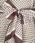Zimmermann Sunray Belted Pleated Polka-dot Midi Dress, other view